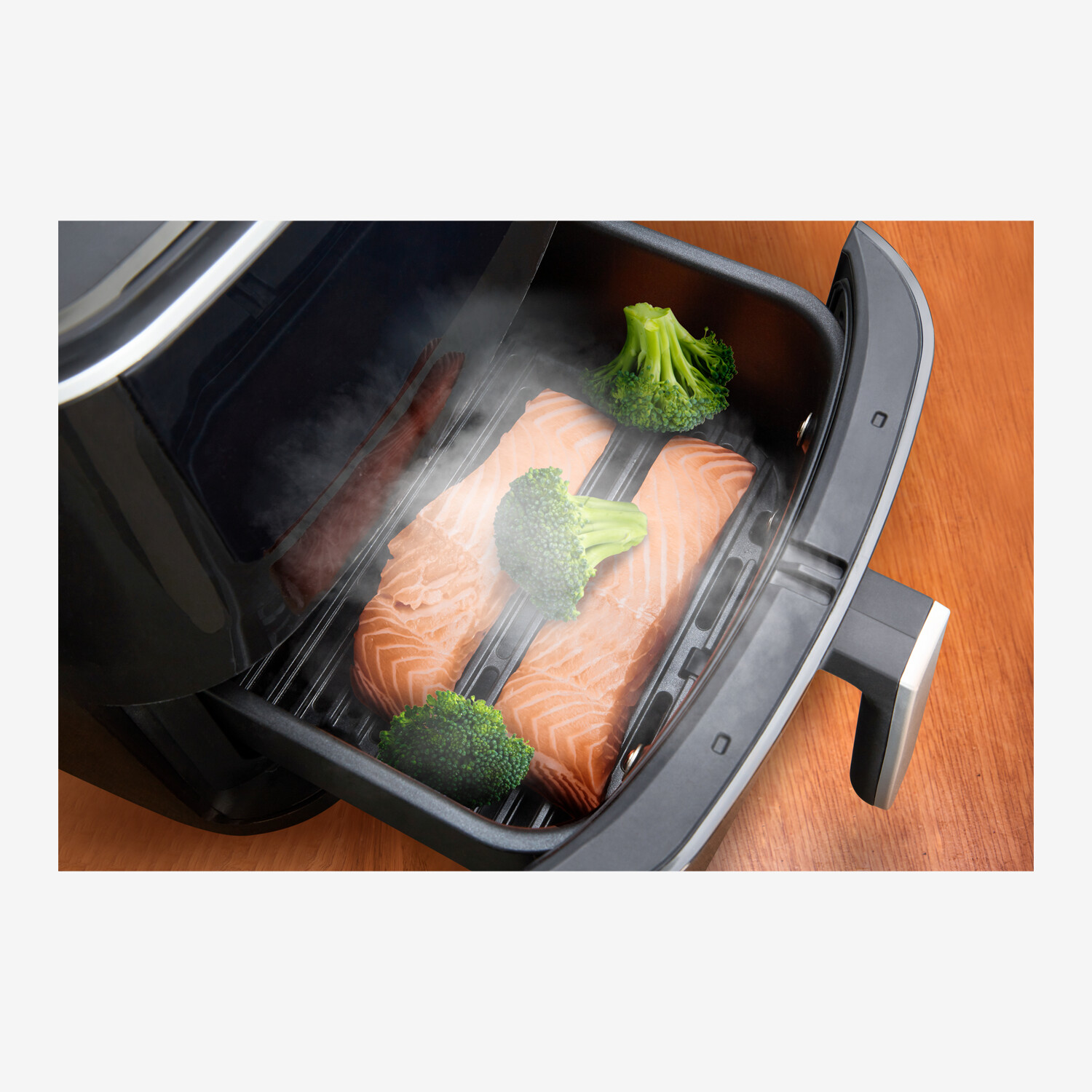 Tefal Easy Fry Grill & Steam Hot Air Fryer, Black