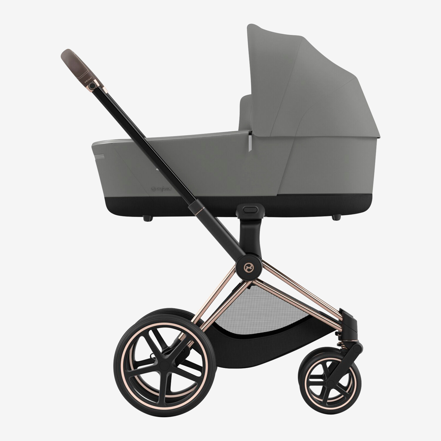 CYBEX PRIAM Lux Carry Cot, Soho Grey / Mid Grey - Worldshop