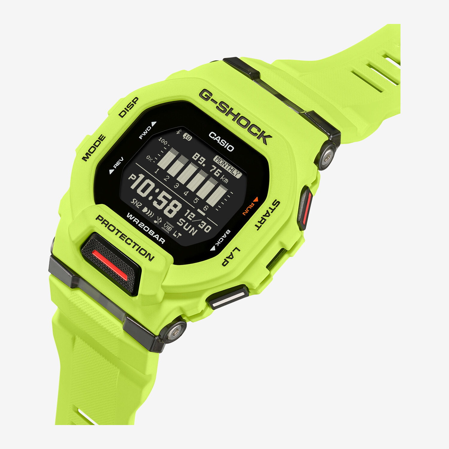 Hop ind barmhjertighed Udvej CASIO G-SHOCK GBD-200-9ER Wristwatch, Yellow - Worldshop