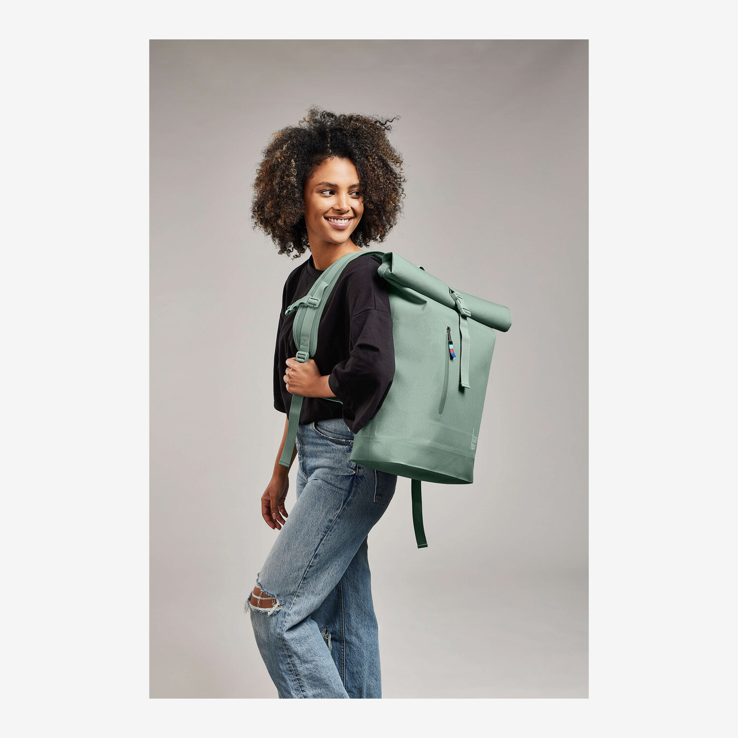 GOT BAG ROLLTOP LITE Tagesrucksack Soft Shell/beige