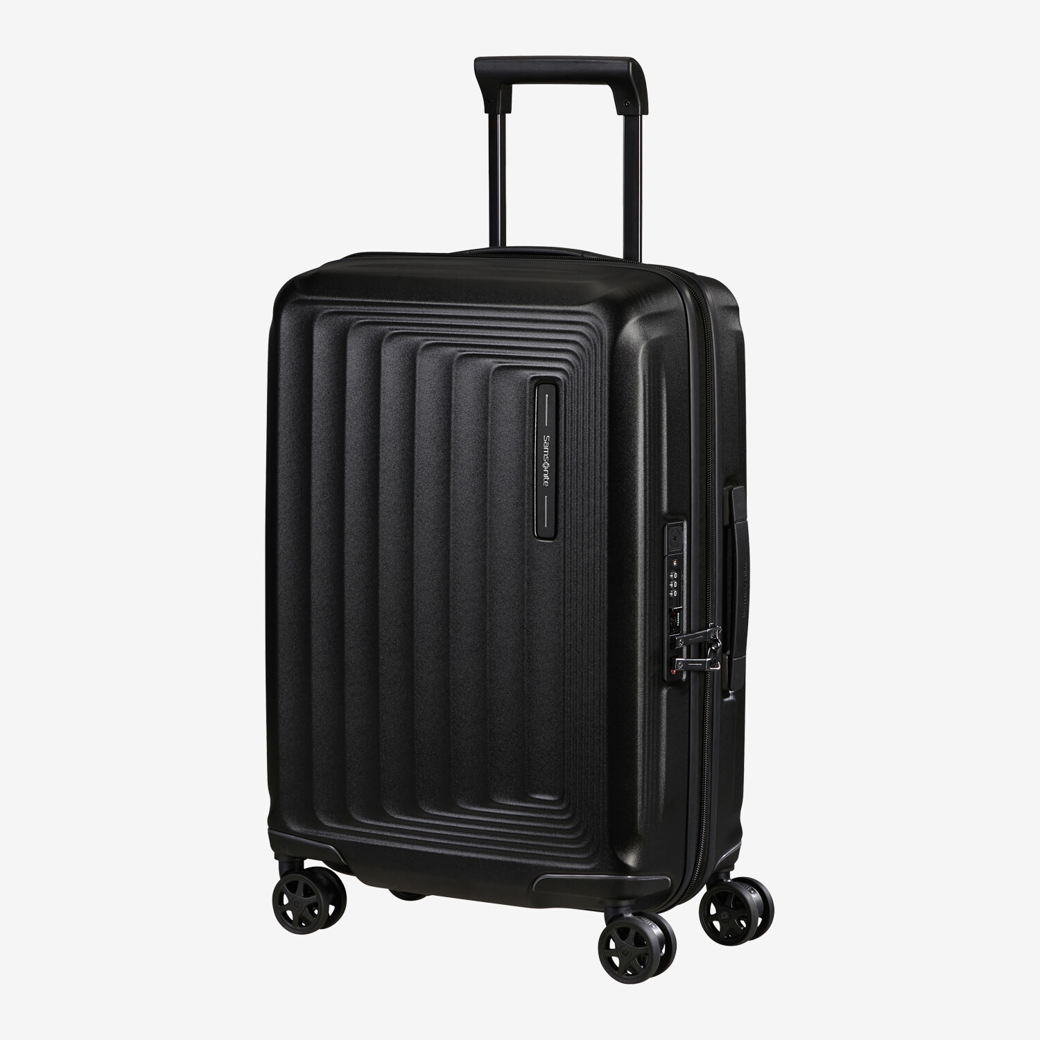 Samsonite Nuon Spinner 55 20 Bordtrolley erweiterbar Matt Graphite Worldshop