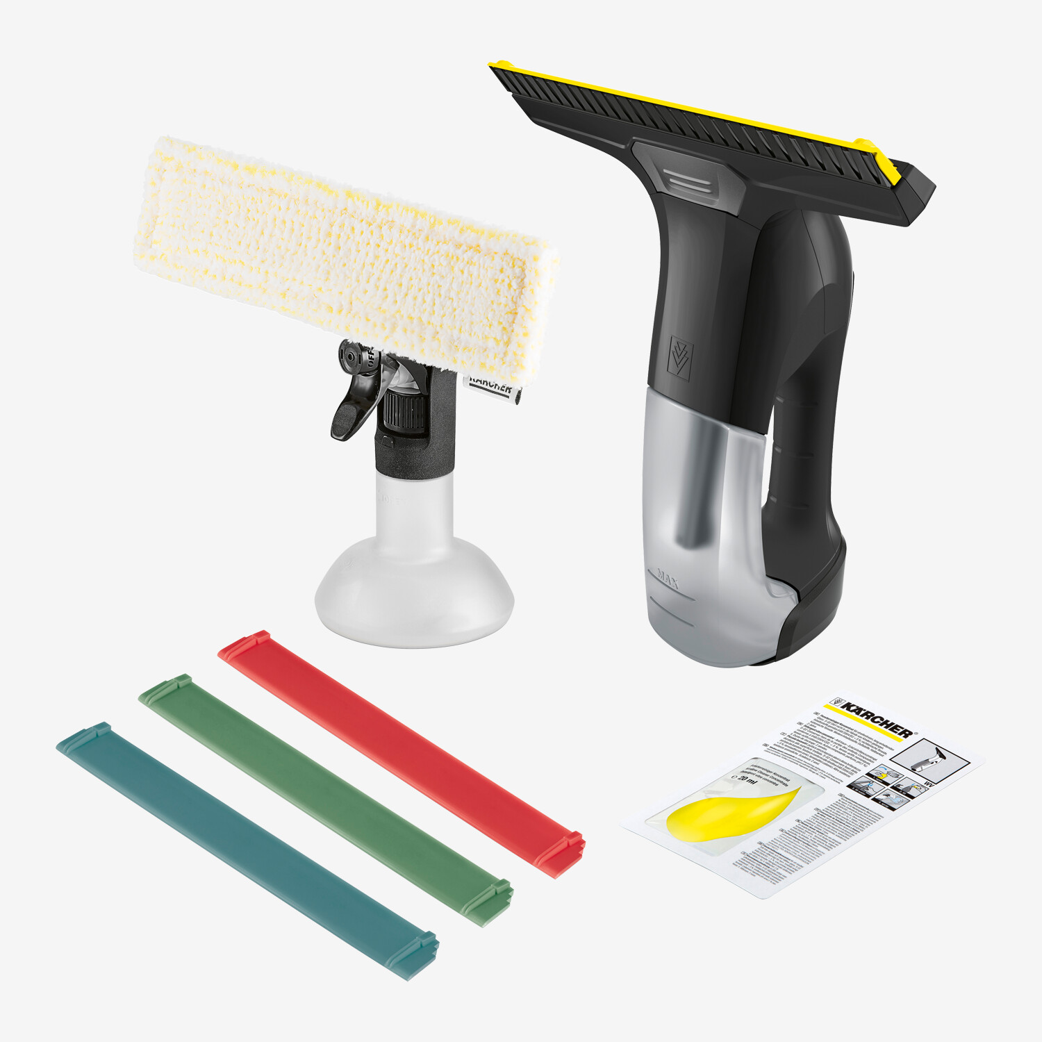 monster Embryo play piano Kärcher WV 6 Plus Multi Edition Cordless Window Vac + RM 500 Glass Cleaner, Yellow/Black - Worldshop monster Embryo play piano Kärcher WV 6 Plus Multi Edition Cordless Window Vac + RM 500 Glass Cleaner, Yellow/Black - Worldshop