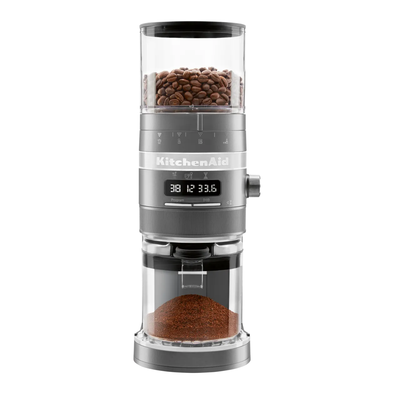 KitchenAid ARTISAN Coffee Grinder, Medallion Silver