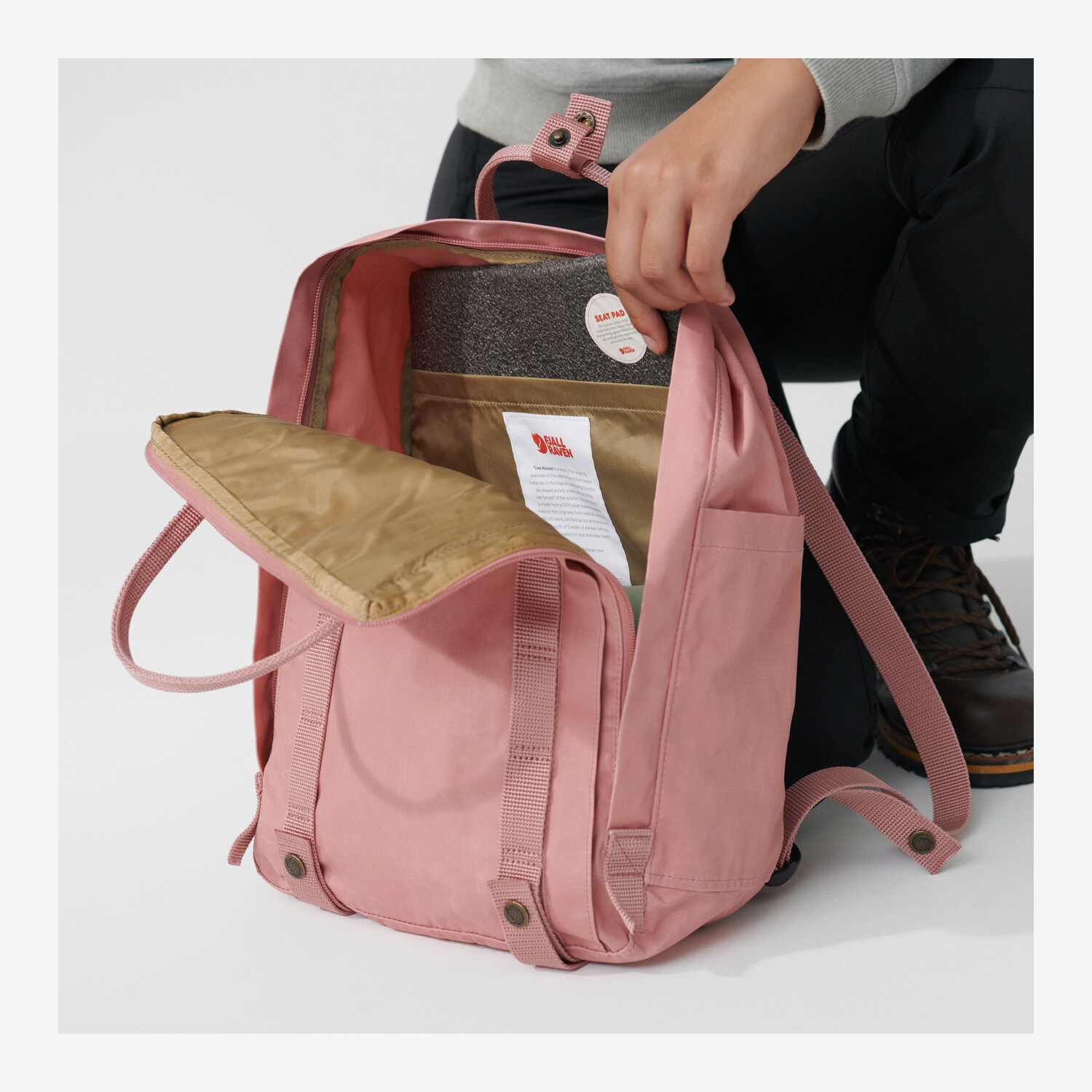 Fjällräven TreeKånken Rucksack, Lilac Pink
