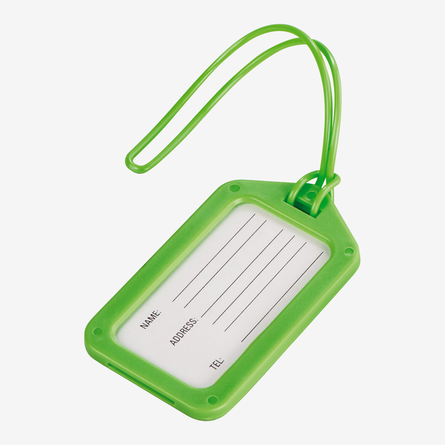 Hama Luggage Tags, Set of 2, Green - Worldshop