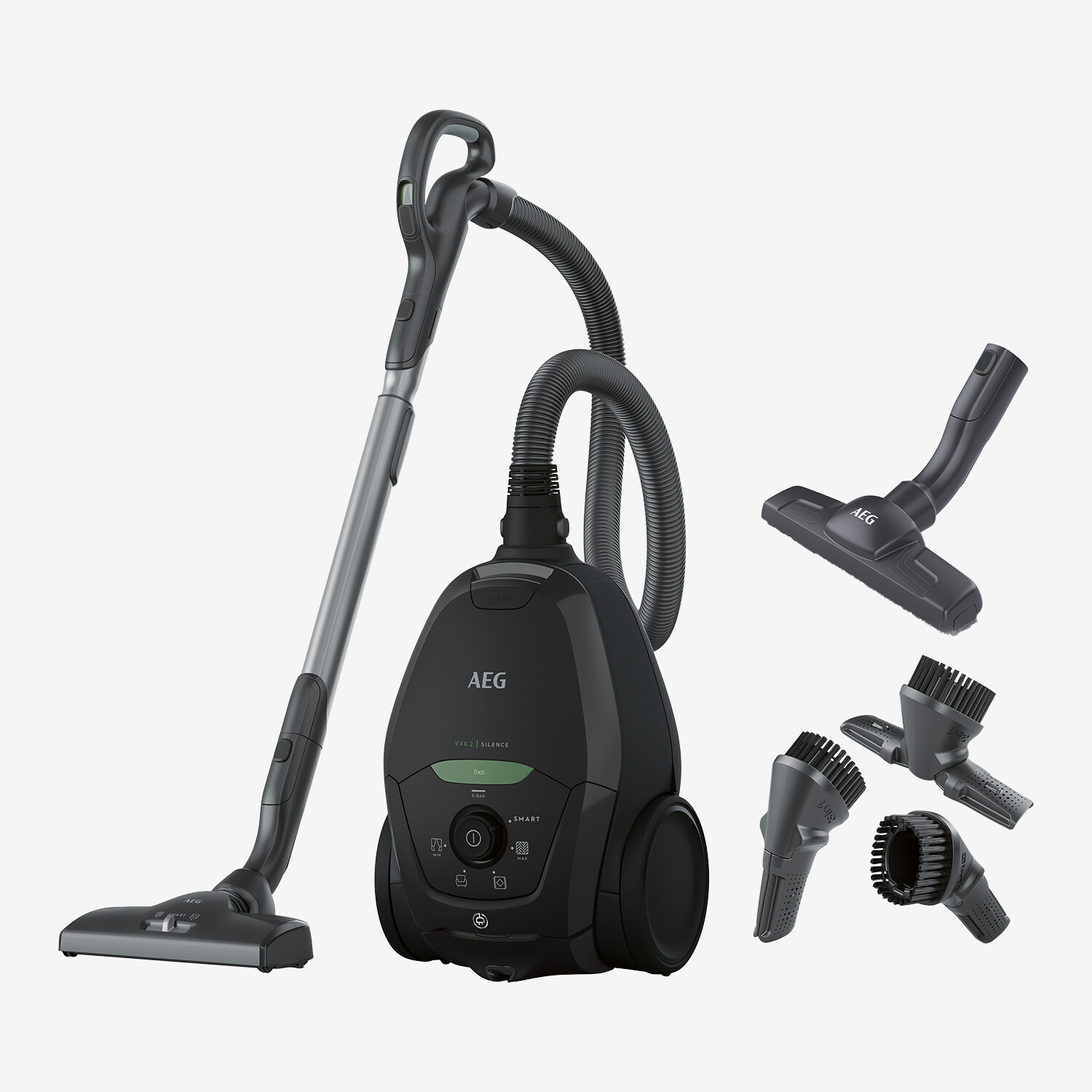 AEG VX821 Eco Vacuum Cleaner, Black