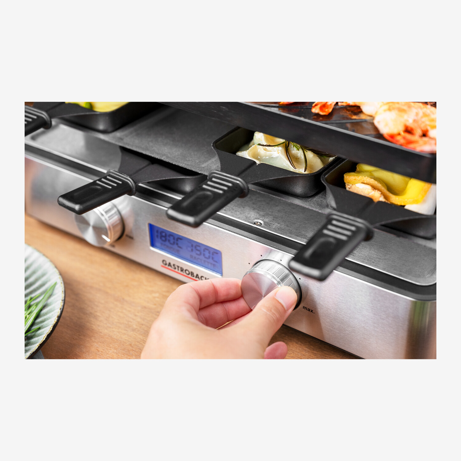 Gastroback Design Advanced Plus RacletteFondue Lufthansa