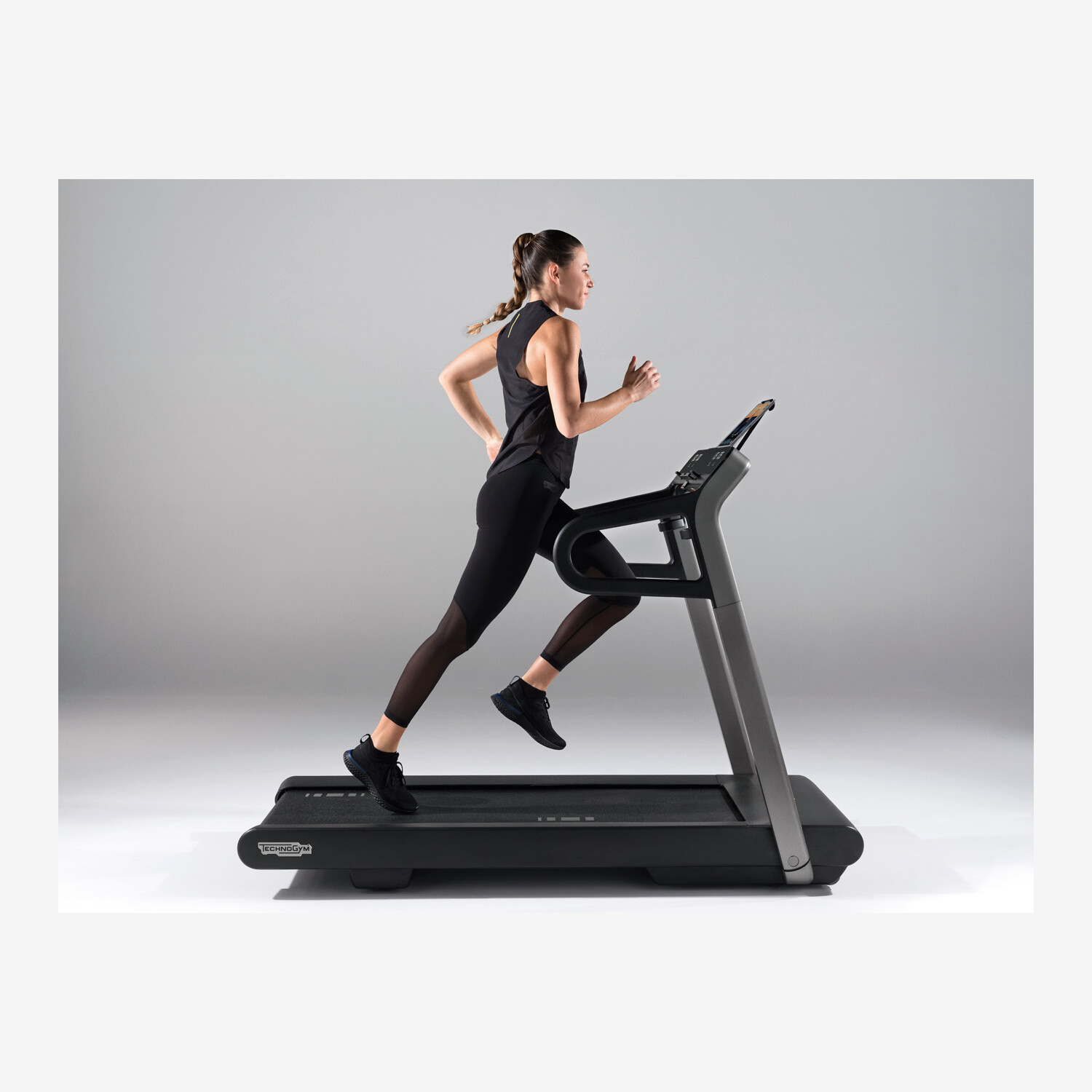 Technogym MyRun Treadmill, Dark Pearl Grey