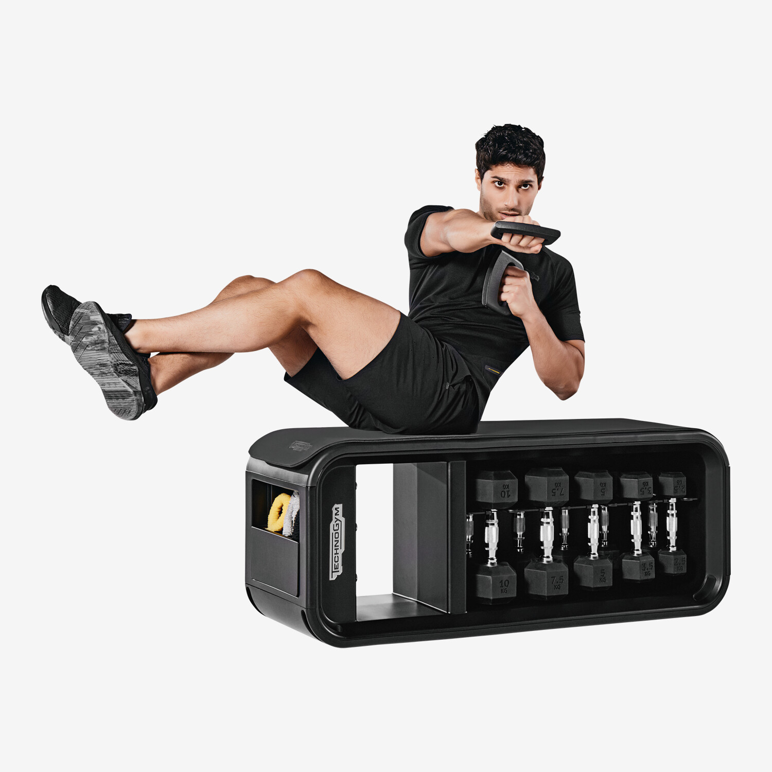 Technogym Bench AllInOne Training Bench, Black