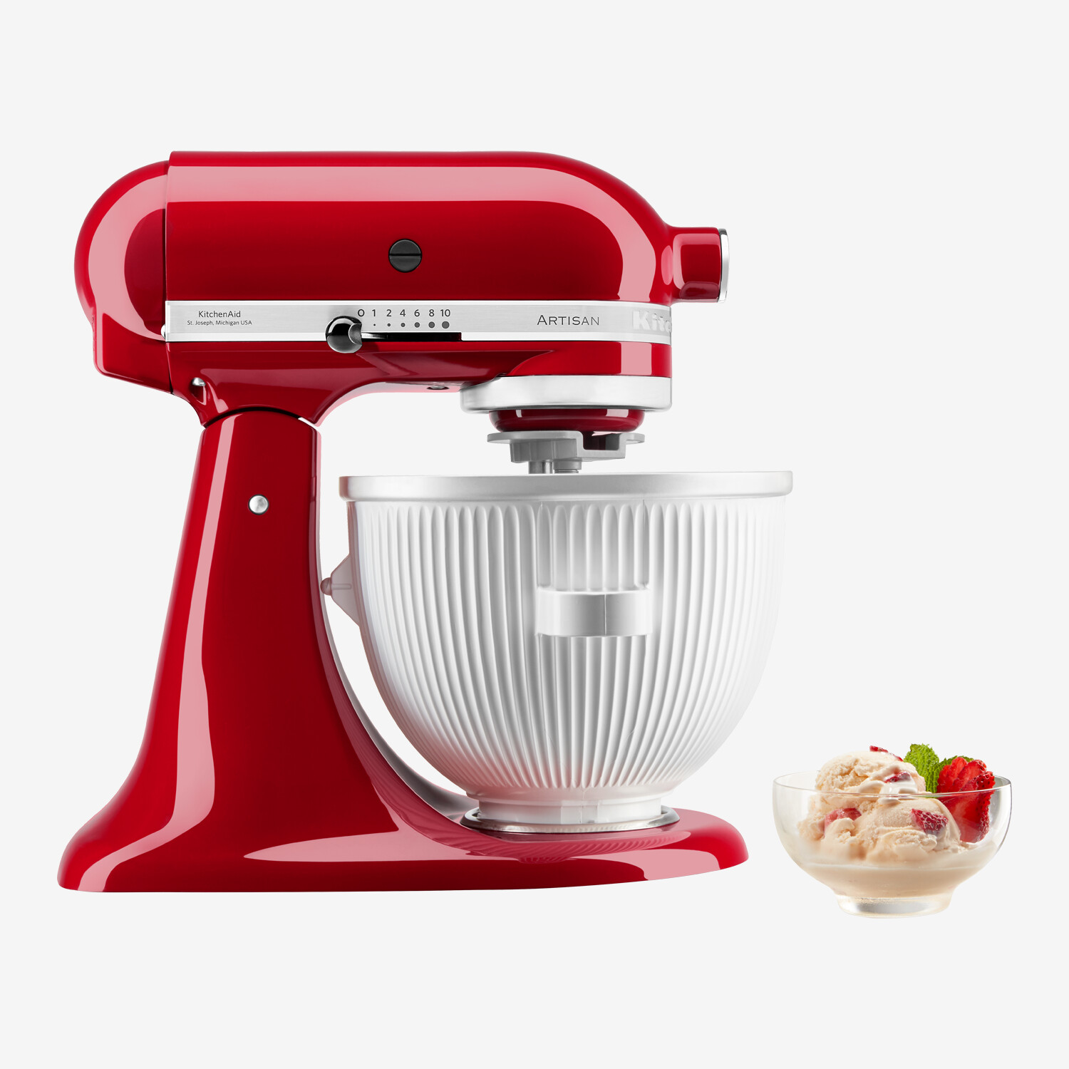 kitchenaid ice cream adapter