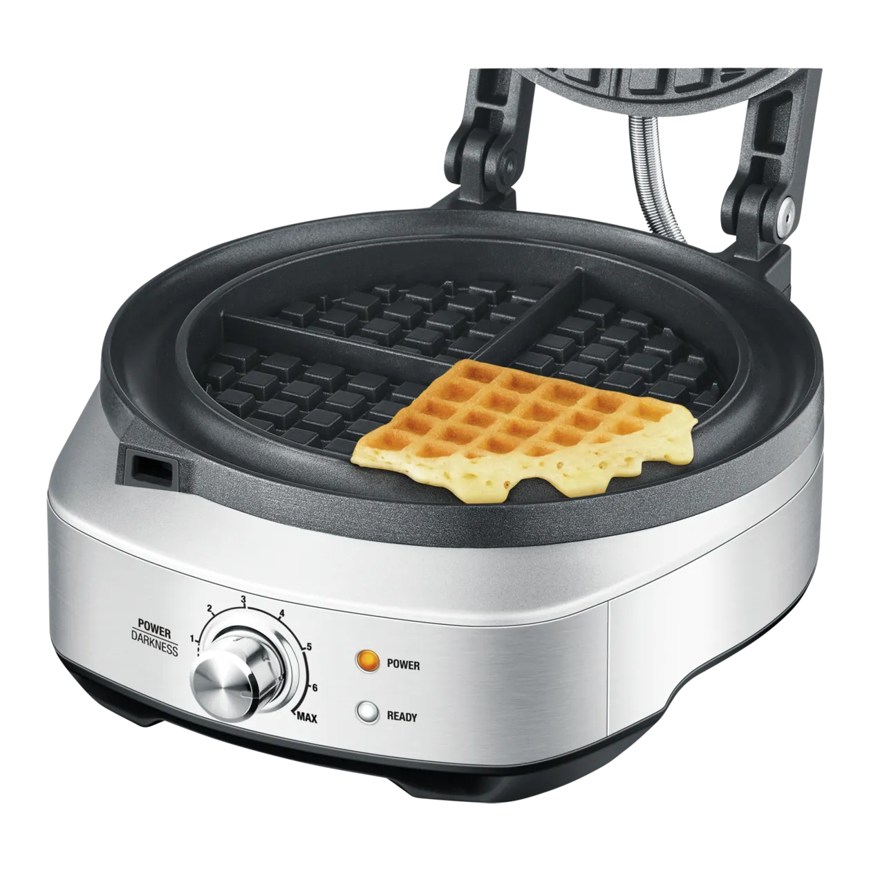 Sage the Nomess Waffle™ Waffle Maker, Brushed Stainless Steel