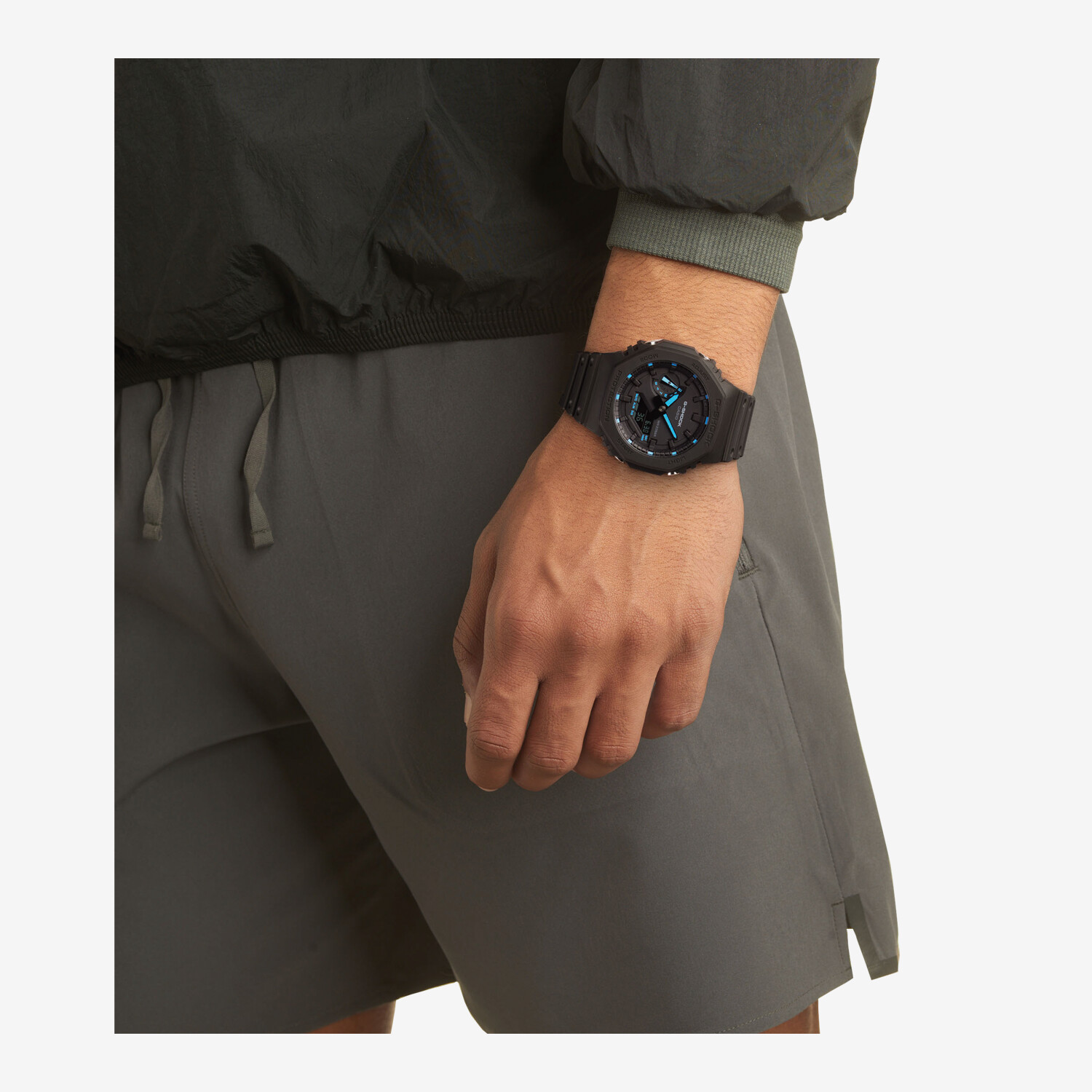 g shock noir et bleu