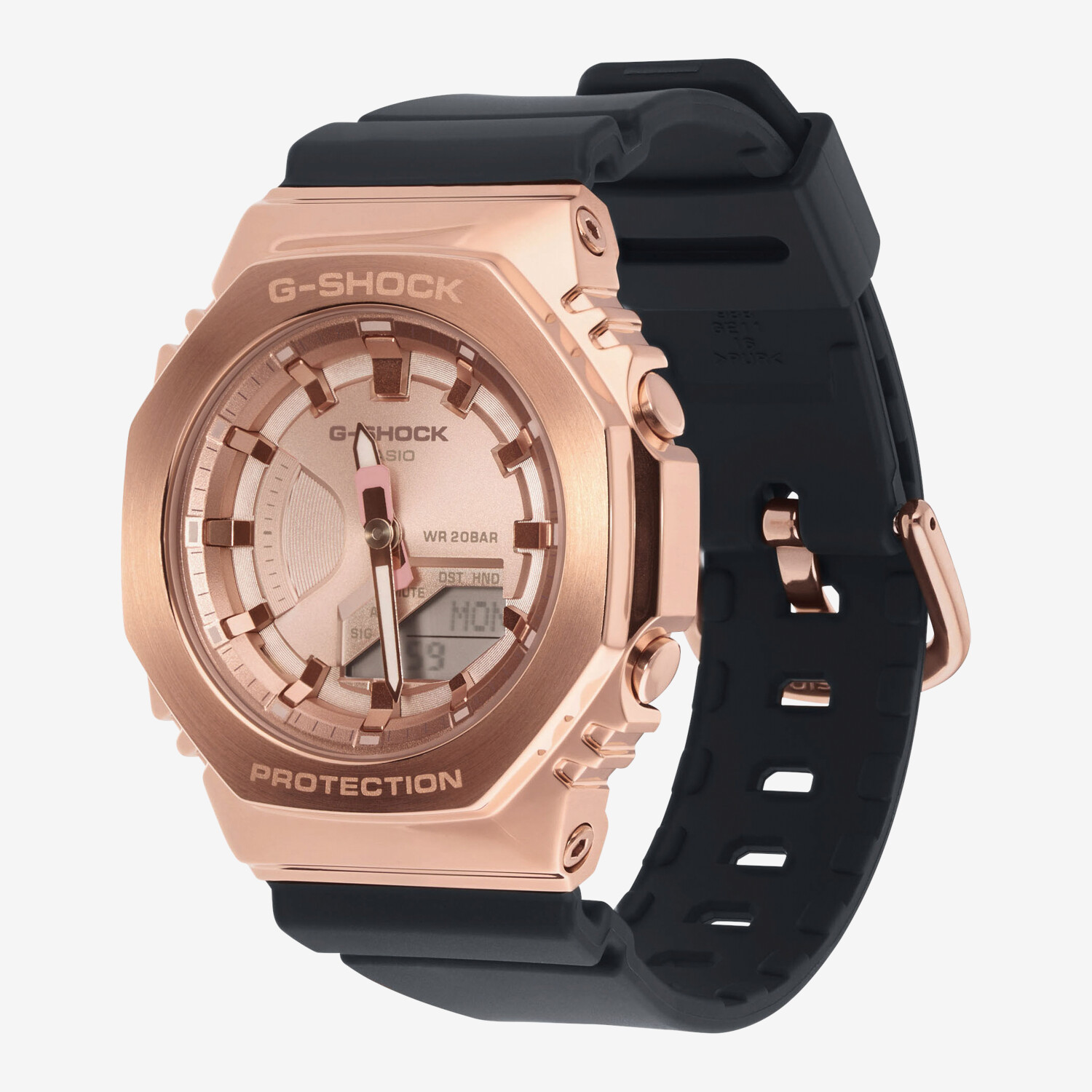 CASIO G-SHOCK GM-S2100PG-1A4ER Wristwatch, Black / Copper-Coloured 