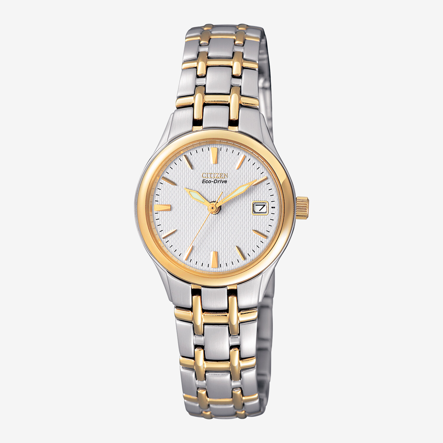 Citizen Elegance EcoDrive Solar Watch, Silvercoloured/Goldcoloured