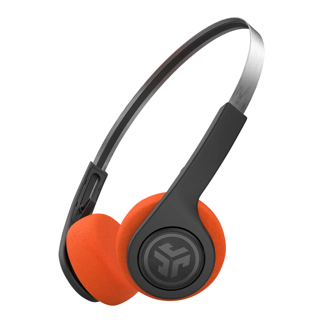 JLab Rewind Retro Wireless Headphones, Black