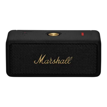 Marshall Emberton Bluetooth® Speaker, Black/Brass - Worldshop