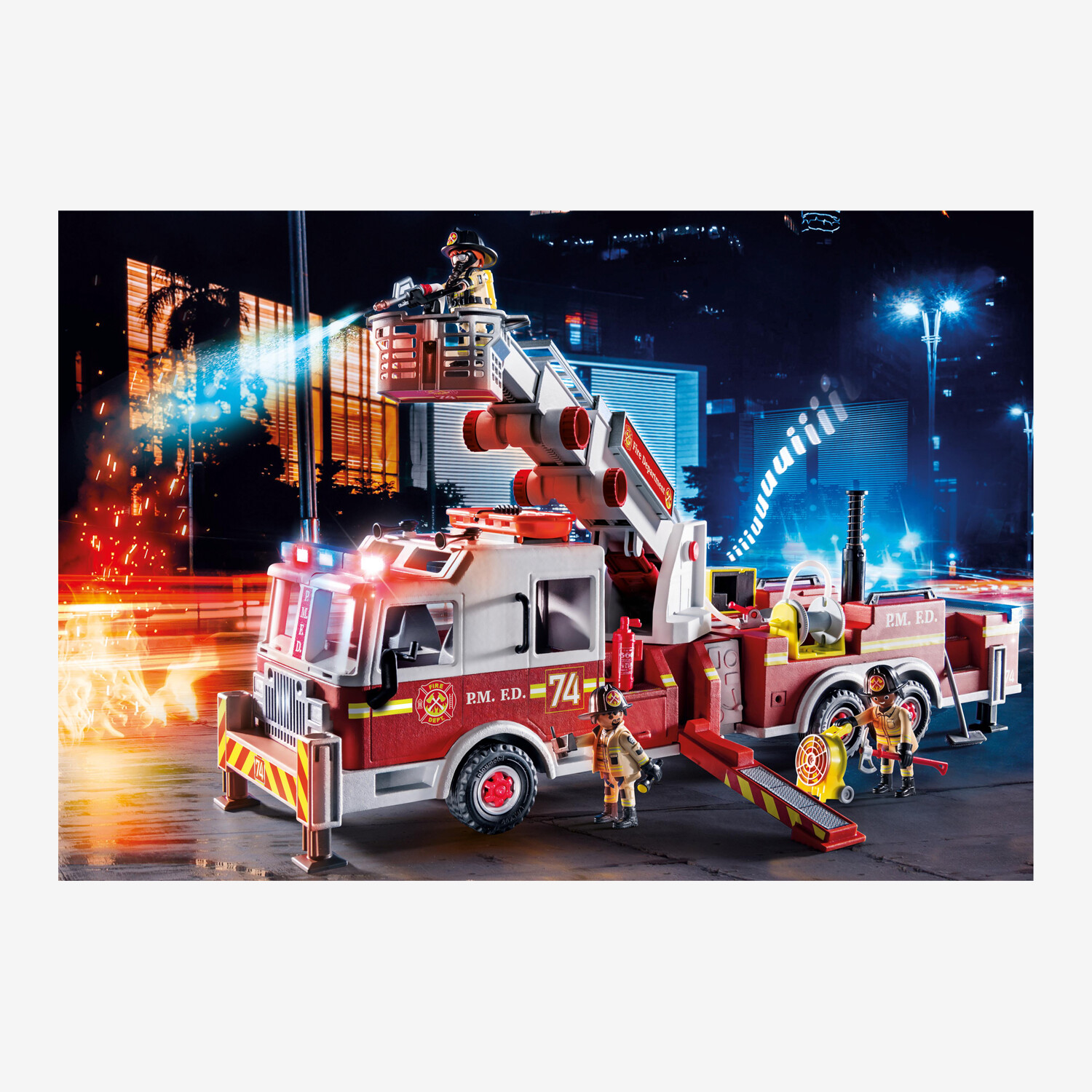 PLAYMOBIL playset – fire brigade