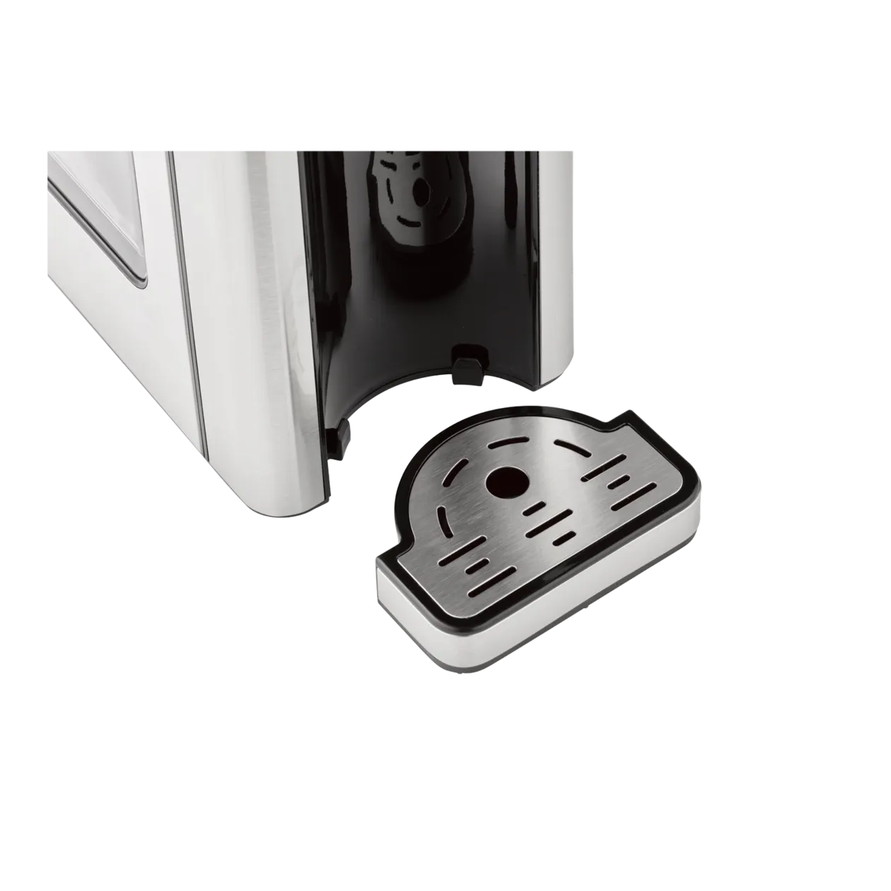 CASO Design Hot7 Turbo Hot Water Dispenser, Black / Stainless Steel