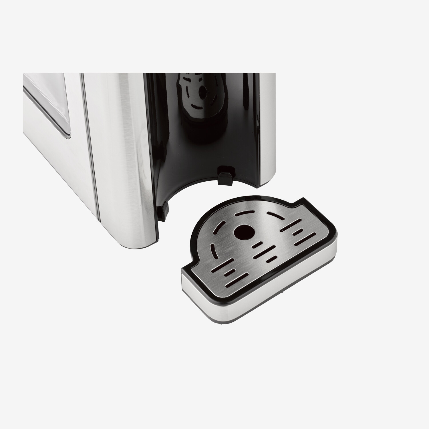 CASO Design Hot7 Turbo Hot Water Dispenser, Black / Stainless Steel