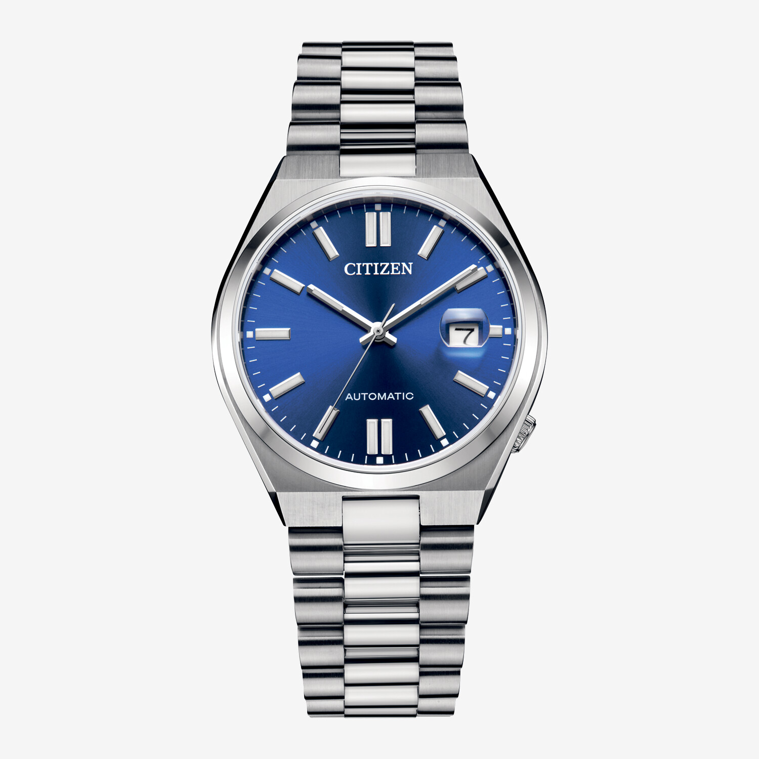 CITIZEN NJ015081Z Mechanical Automatic Yellow Dial Stainless Steel Men