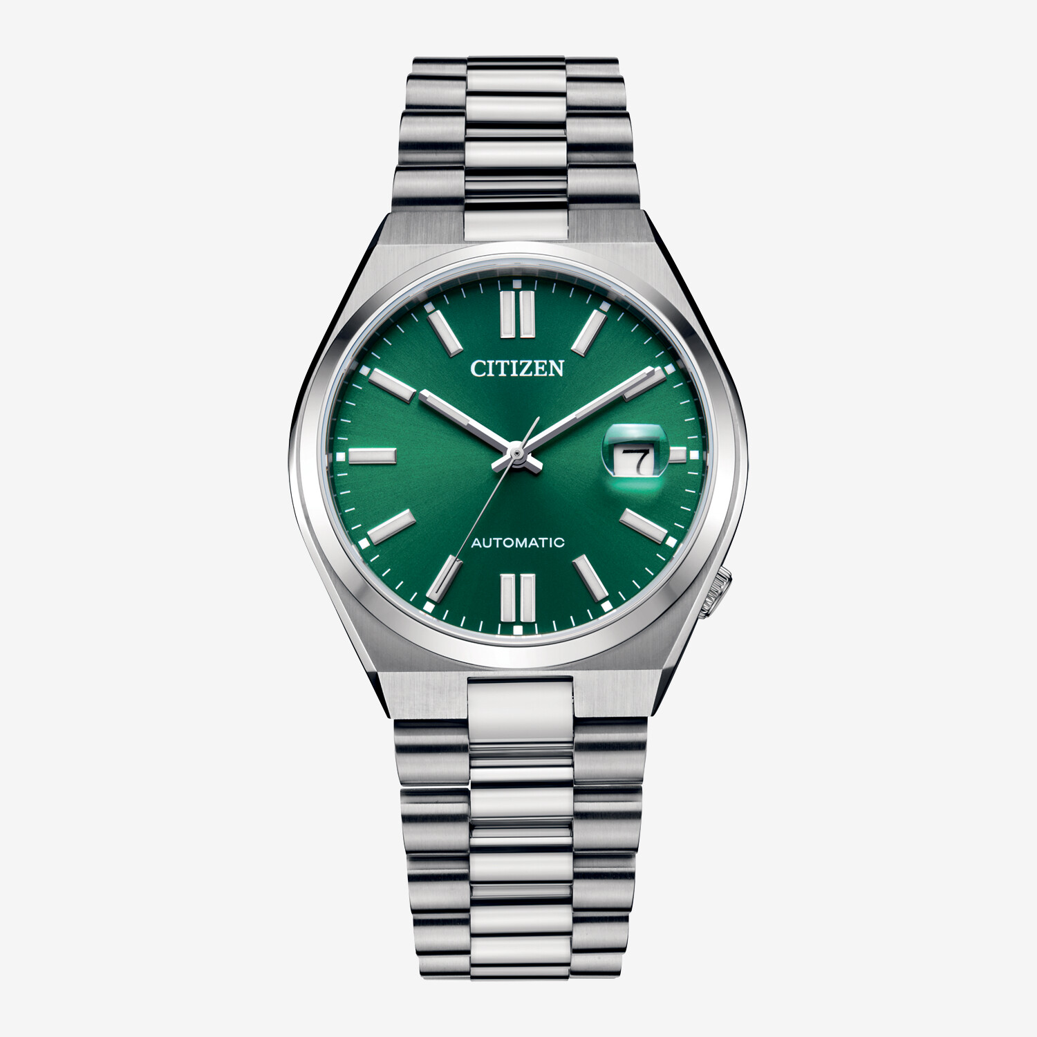husband Miniature Partial Citizen Automatic, Automatic Watch, Silver-coloured/Green - Lufthansa WorldShop husband Miniature Partial Citizen Automatic, Automatic Watch, Silver-coloured/Green - Lufthansa WorldShop