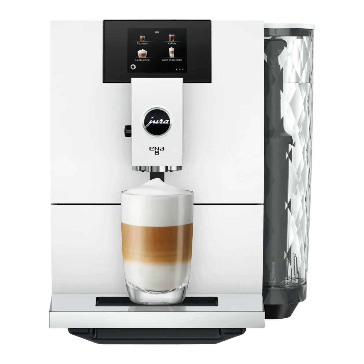 JURA ENA 8 (EC) Automatic Coffee Machine, Full Nordic White