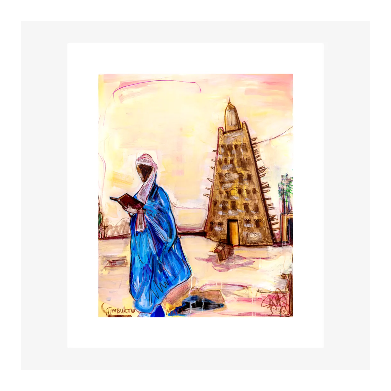 Sacha Jafri "Timbuktu - Mali" Limited Edition Print