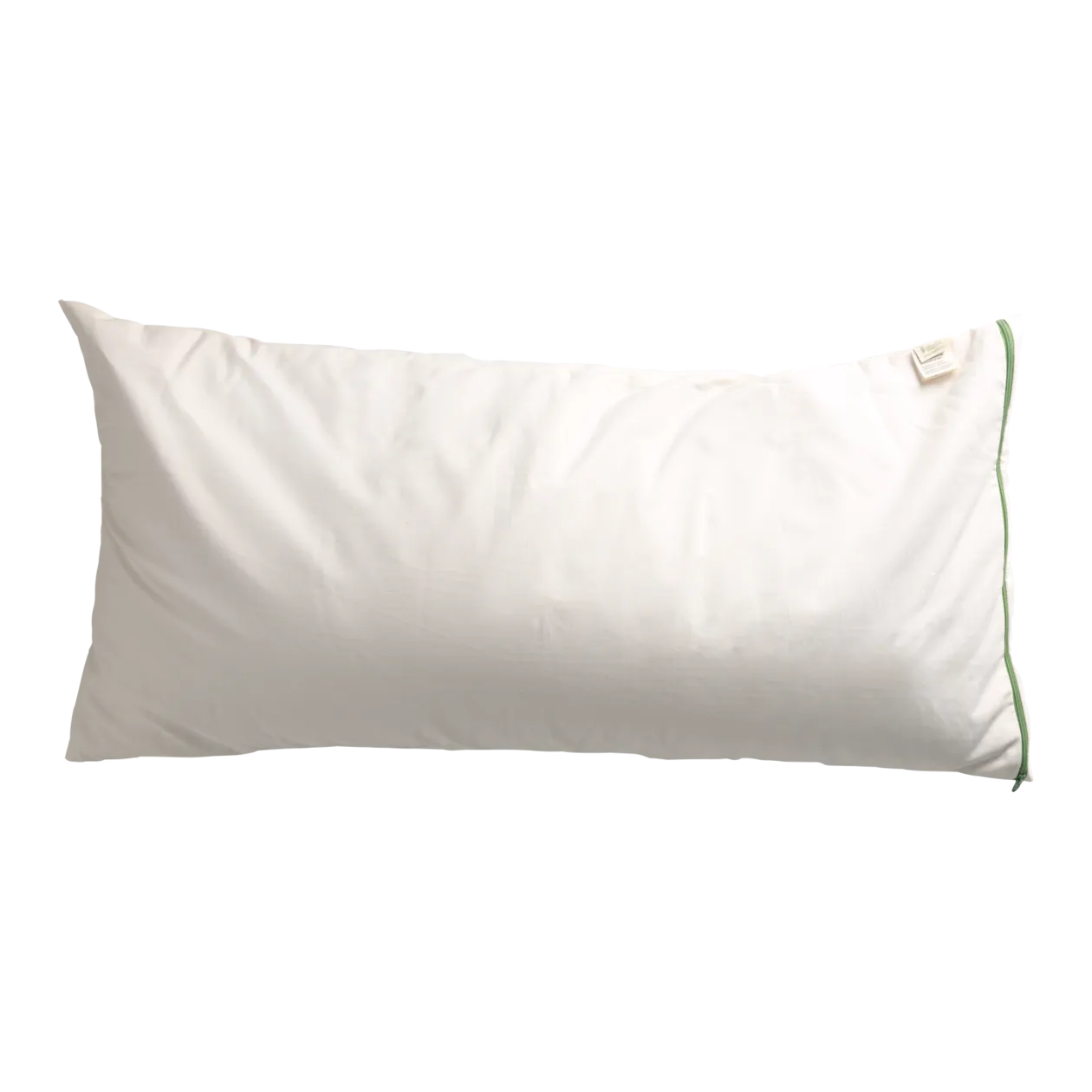 Mudis Natural Pillow With Millet Hulls, 40 x 80, Natural