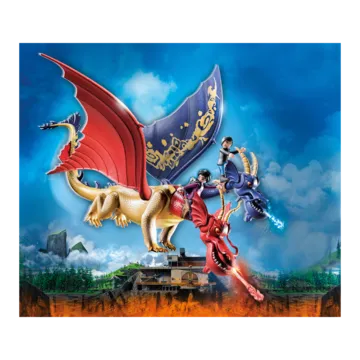 【新品】Dragons： The Nine Realms ウー＆ウェイとジューン Amazon.com: Playmobil Dragons Nine Realms: Wu & Wei & Jun