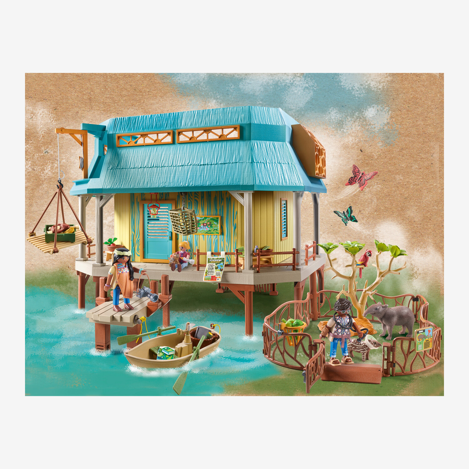 PLAYMOBIL® Wiltopia - Animal Care Station Playset - Worldshop PLAYMOBIL® Wiltopia - Animal Care Station Playset - Worldshop
