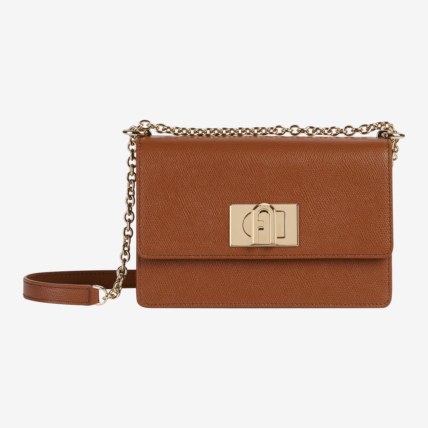 Furla 1927 Mini Crossbody Bag, Cognac - Worldshop