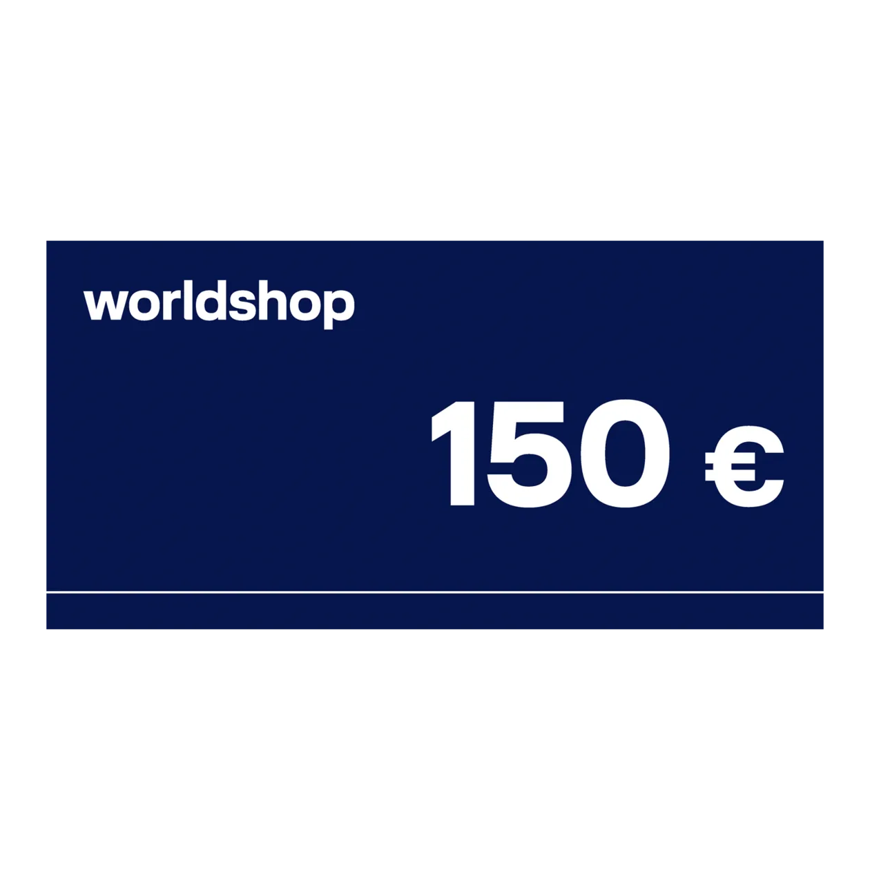 Digitaler Worldshop Geschenkgutschein im Wert von 150 € (Meilen einlösen)