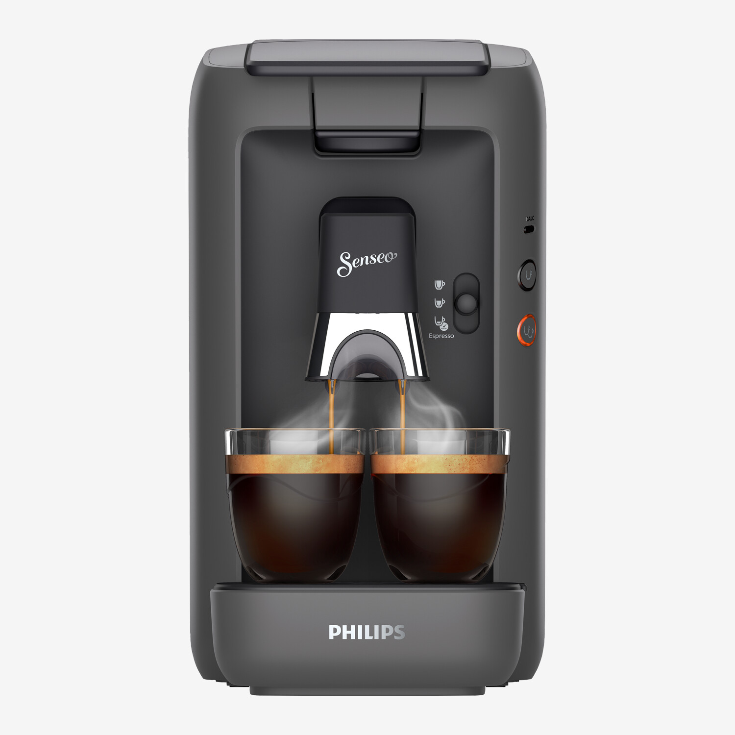 Philips SENSEO® Maestro Pad Coffee Machine, Cashmere grey - Worldshop