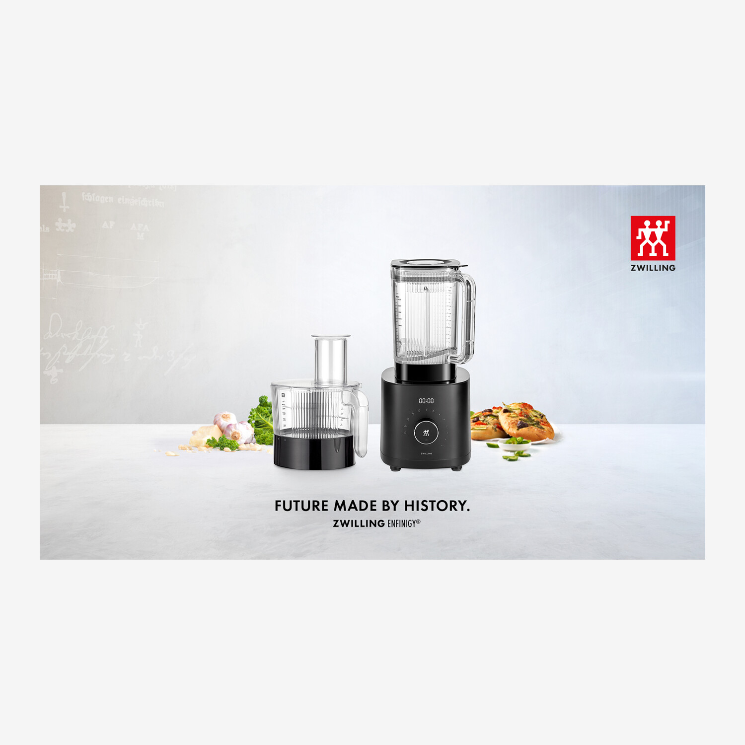 ZWILLING ENFINIGY® Power Blender Pro, 1.8 l + Food Processor