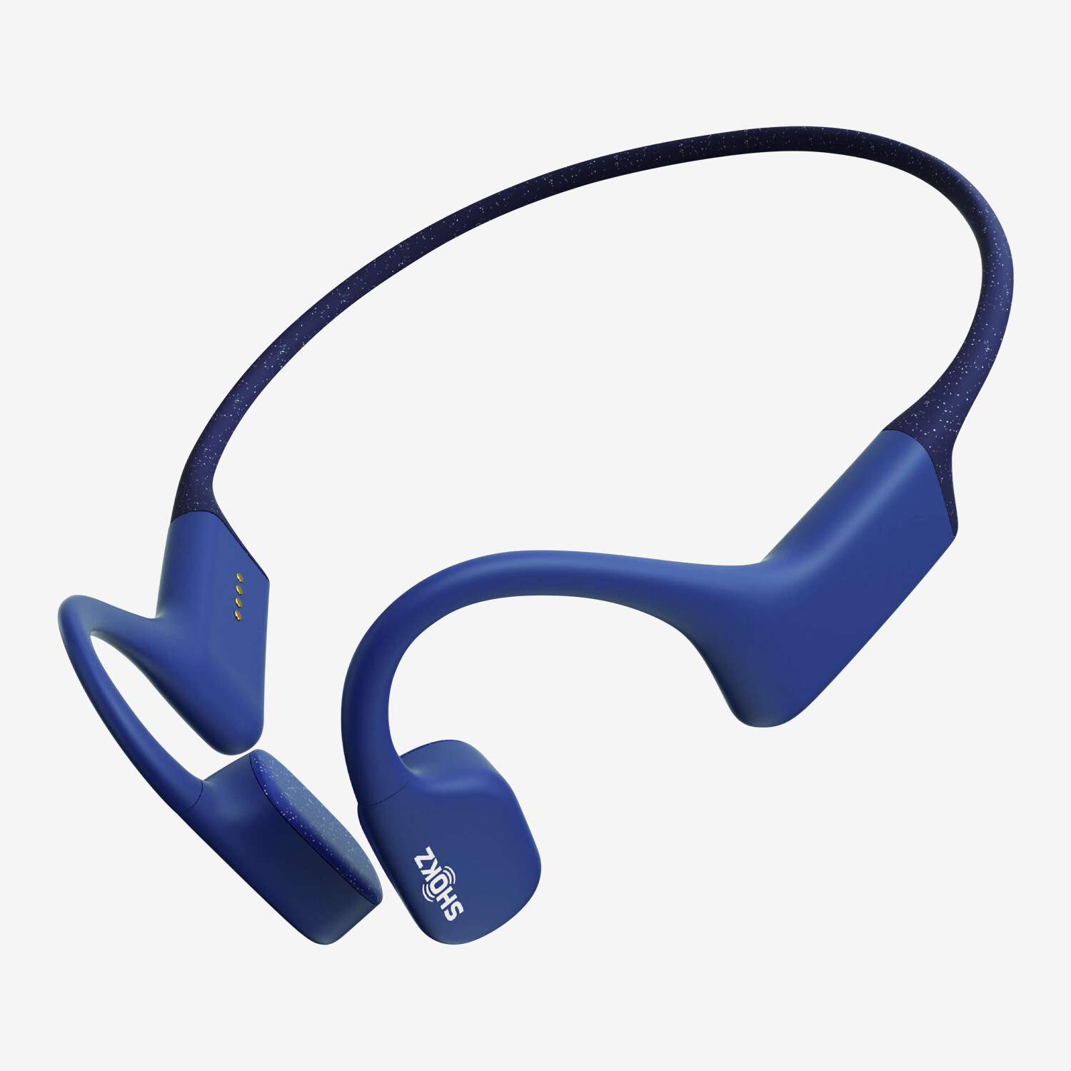 Shokz OpenSwim MP3 Bone Conduction Swimming Headphones, Blue