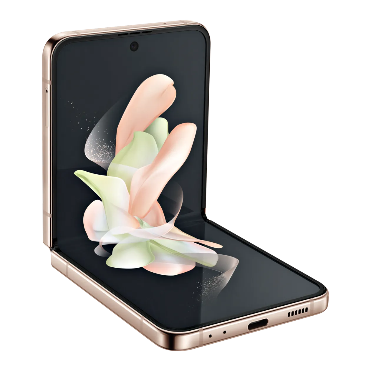 Samsung Galaxy Z Flip4 Smartphone, 128 GB, Pink Gold