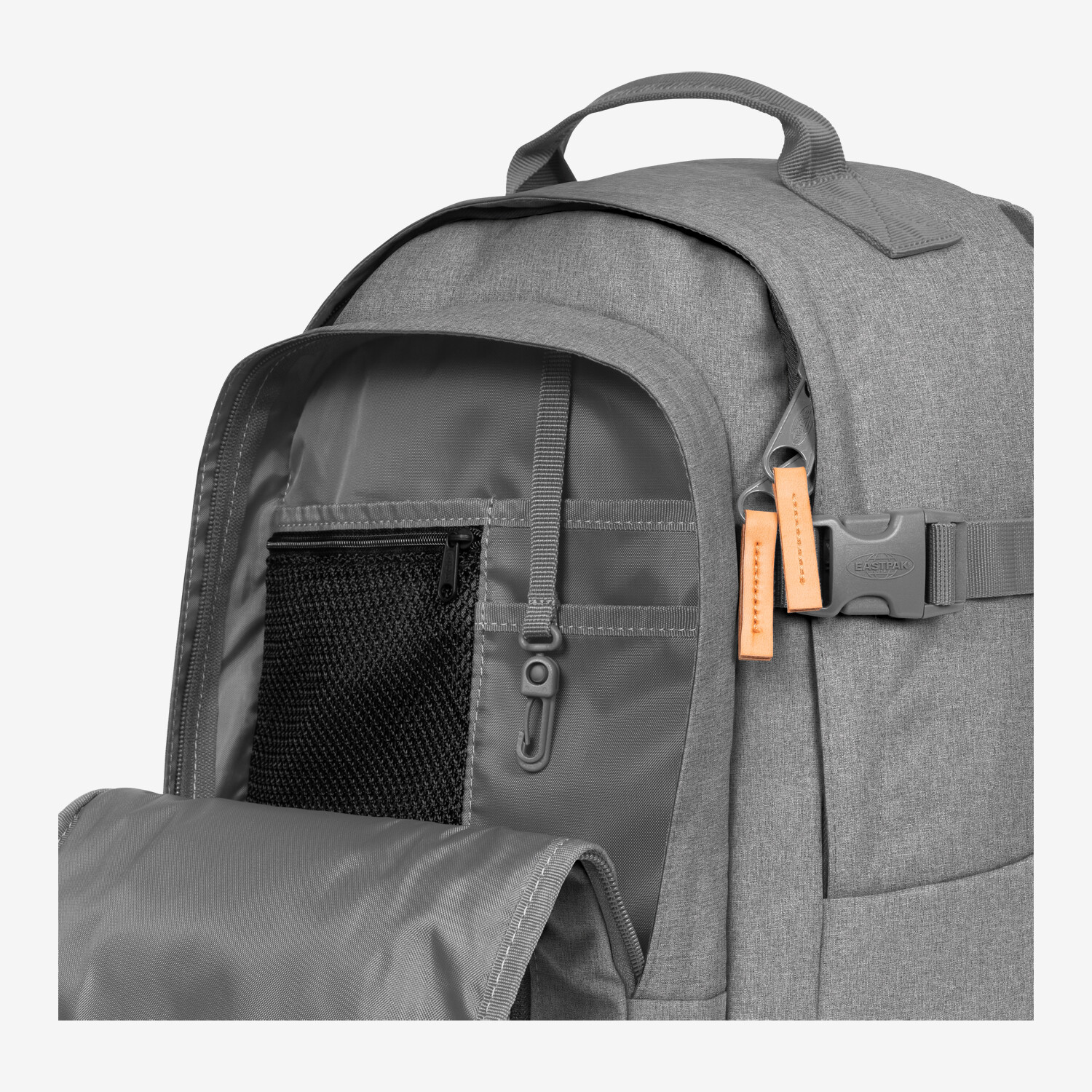 Eastpak Smallker Laptop Backpack, CS Sunday Grey2