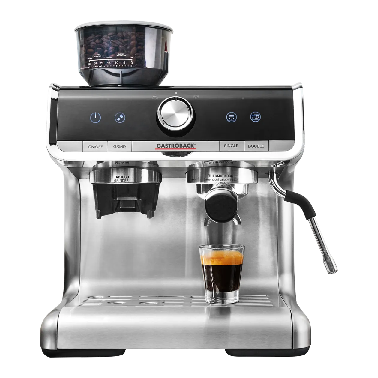 Gastroback Design Espresso Barista Pro Portafilter Espresso Machine