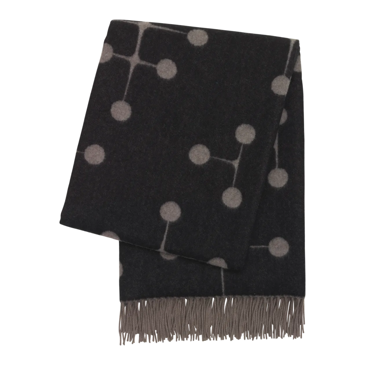 Vitra Eames Wool Blanket Decke, Schwarz