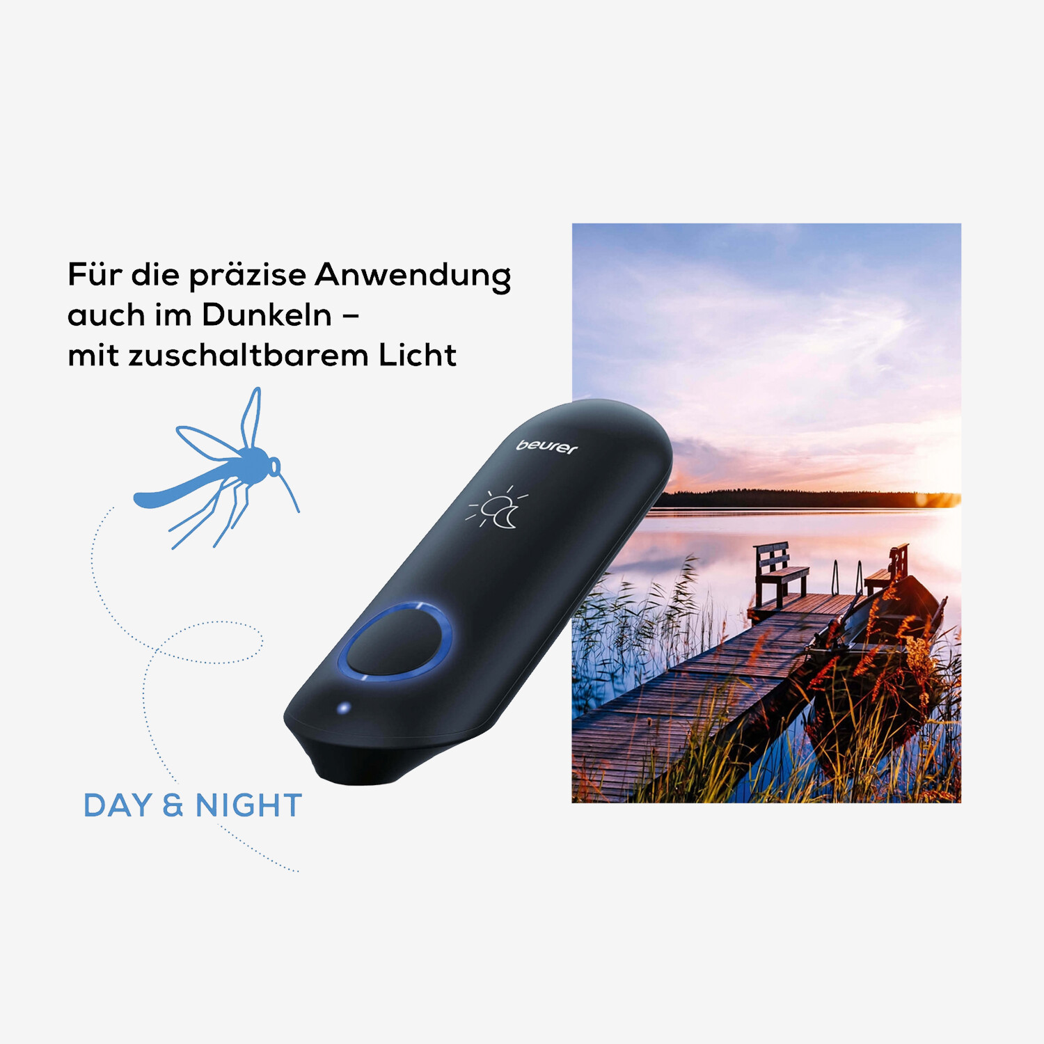 Beurer BR 90 Insect Bite Healer, Black