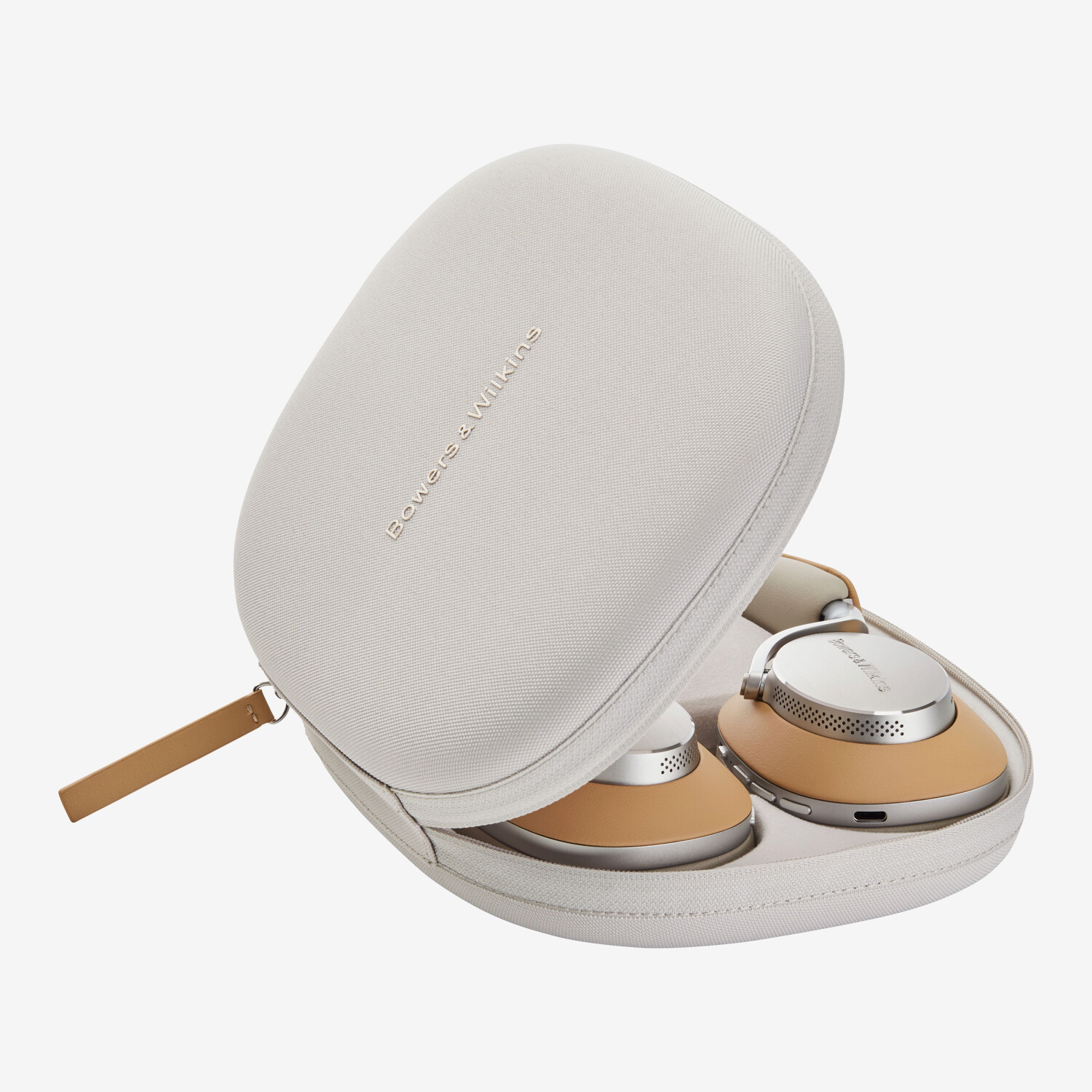 Bowers & Wilkins Px8 Wireless Over-Ear-Kopfhörer, Hellbraun  