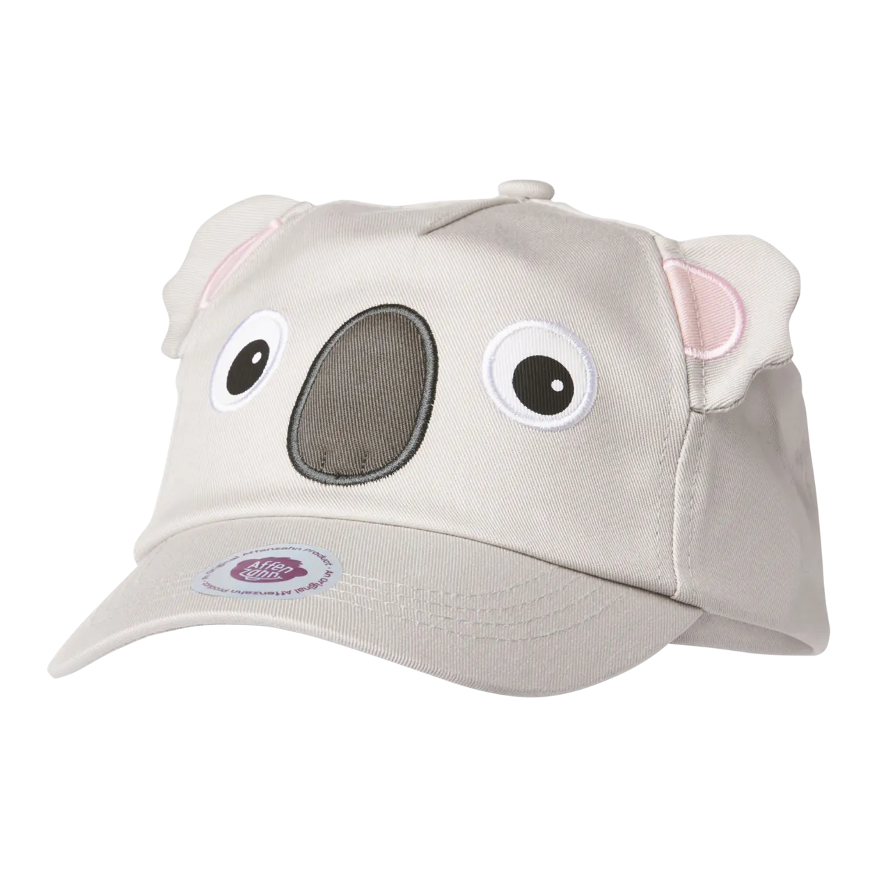 Affenzahn Koala Cap, Grau/Pink