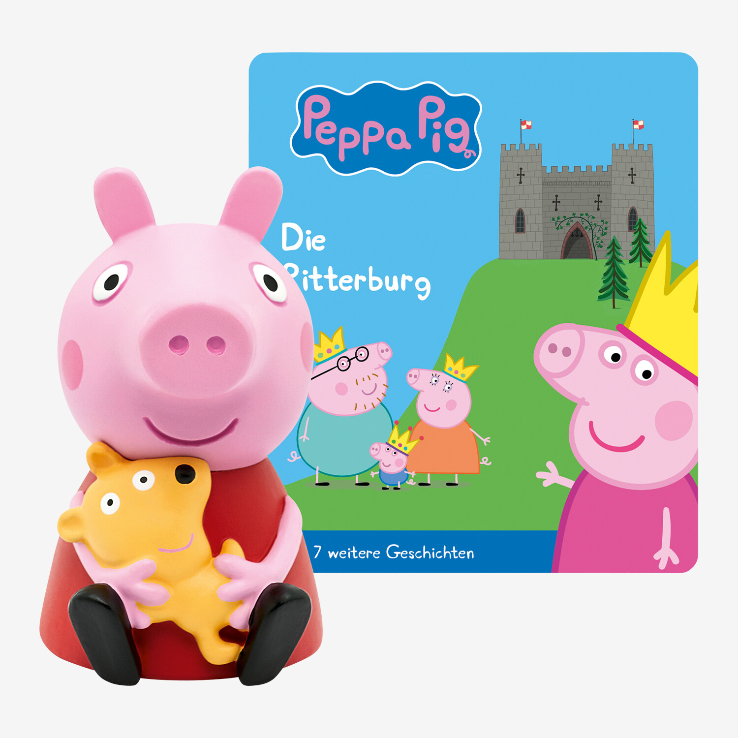 tonies® Peppa Pig « Die Ritterburg » Figurine avec pièce audio