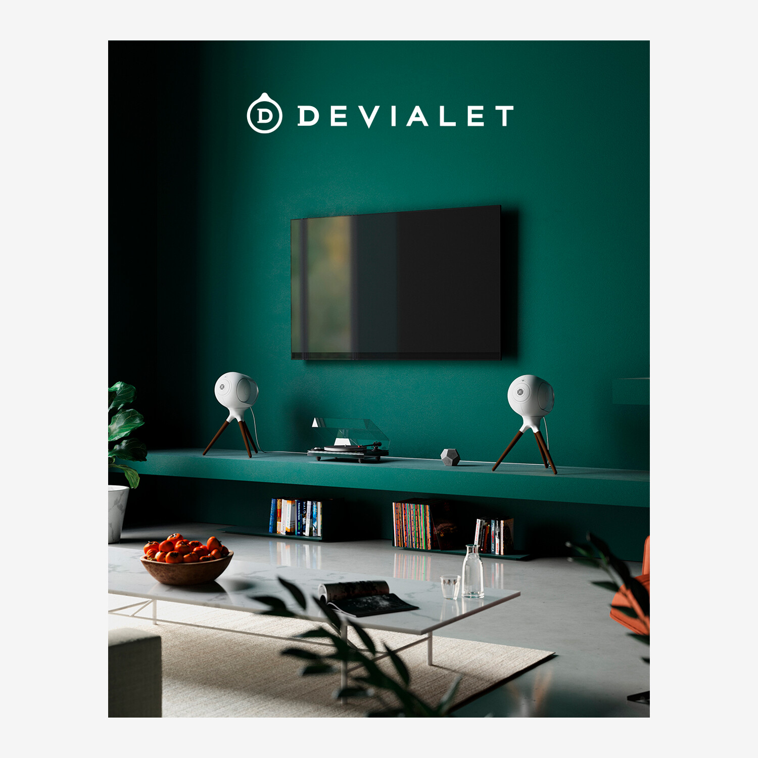 Devialet Phantom II 95 dB Wireless Speaker, Iconic White - Worldshop
