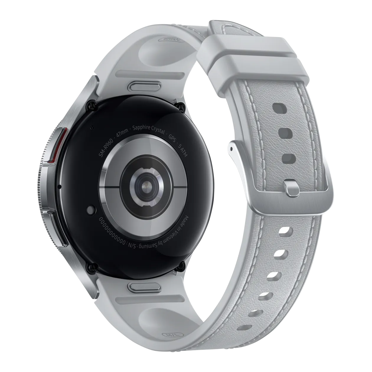 Samsung Galaxy Watch6 Classic LTE Smartwatch, LTE, 47 mm, Silver