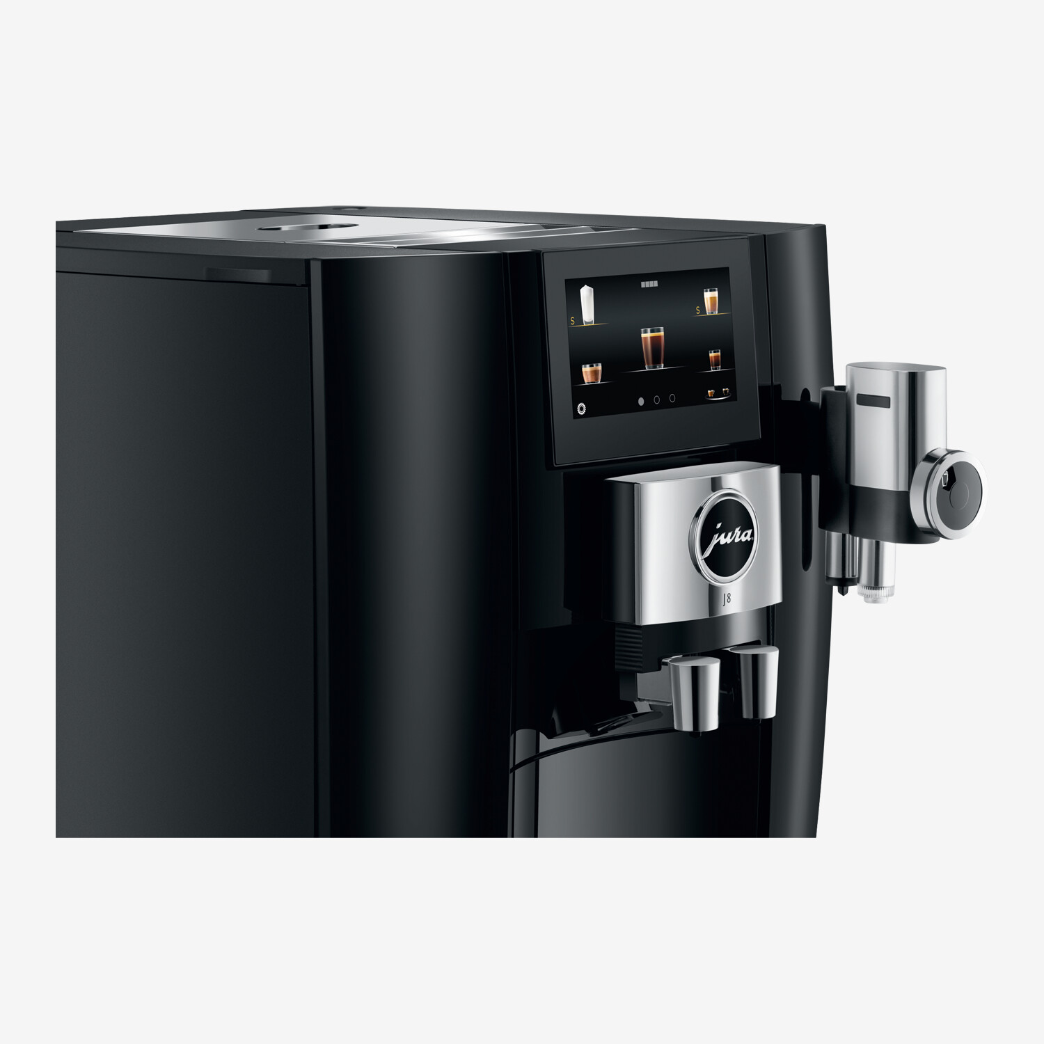 JURA J8 (EA) Automatic Coffee Machine, Piano Black
