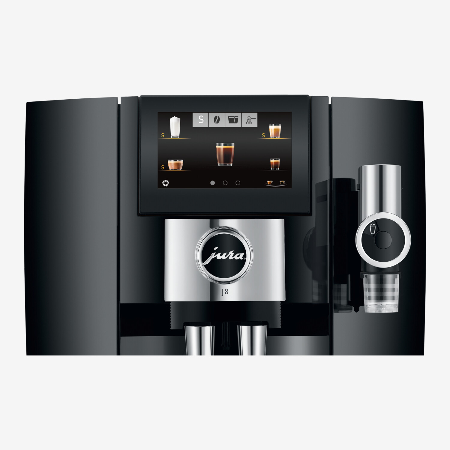 JURA J8 (EA) Automatic Coffee Machine, Piano Black