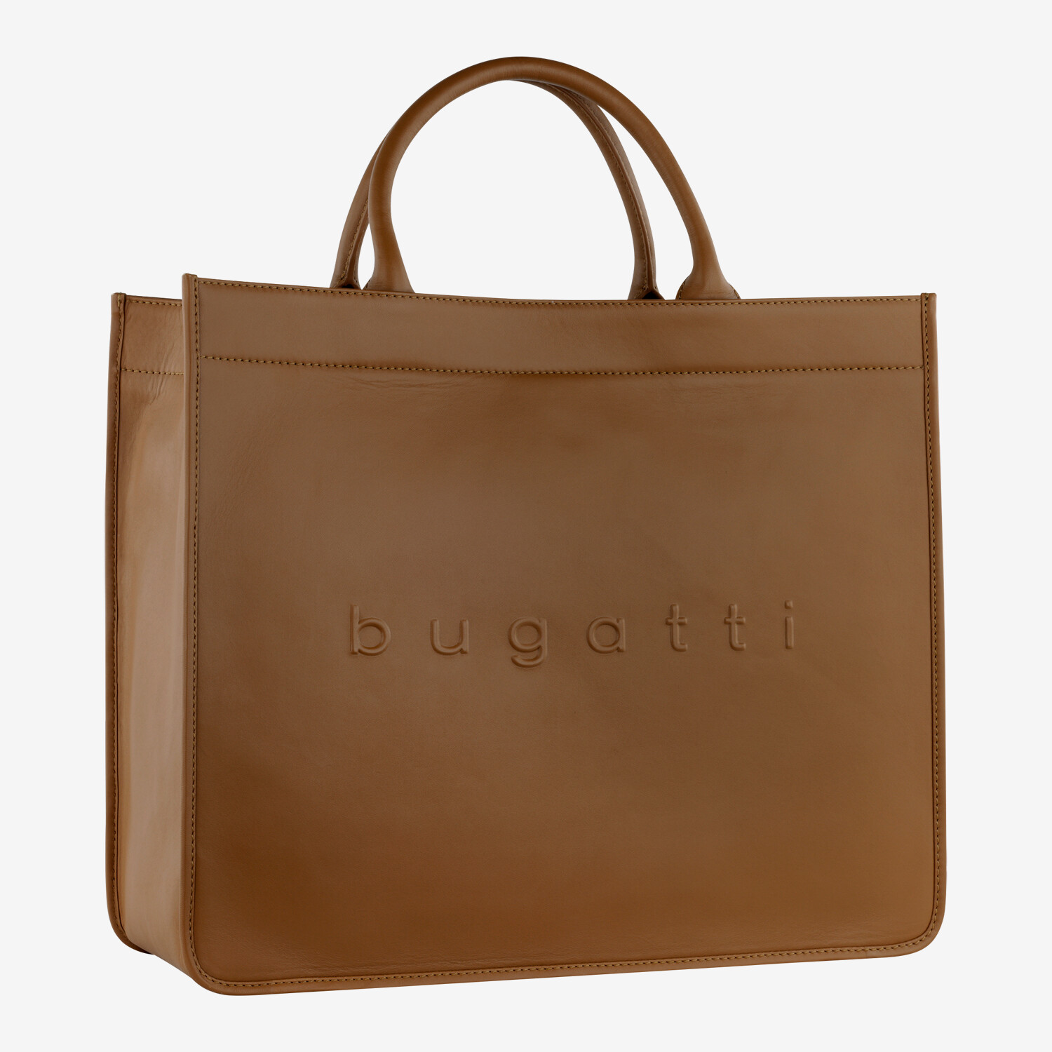 bugatti DAPHNE Tote Bag, Cognac - Worldshop