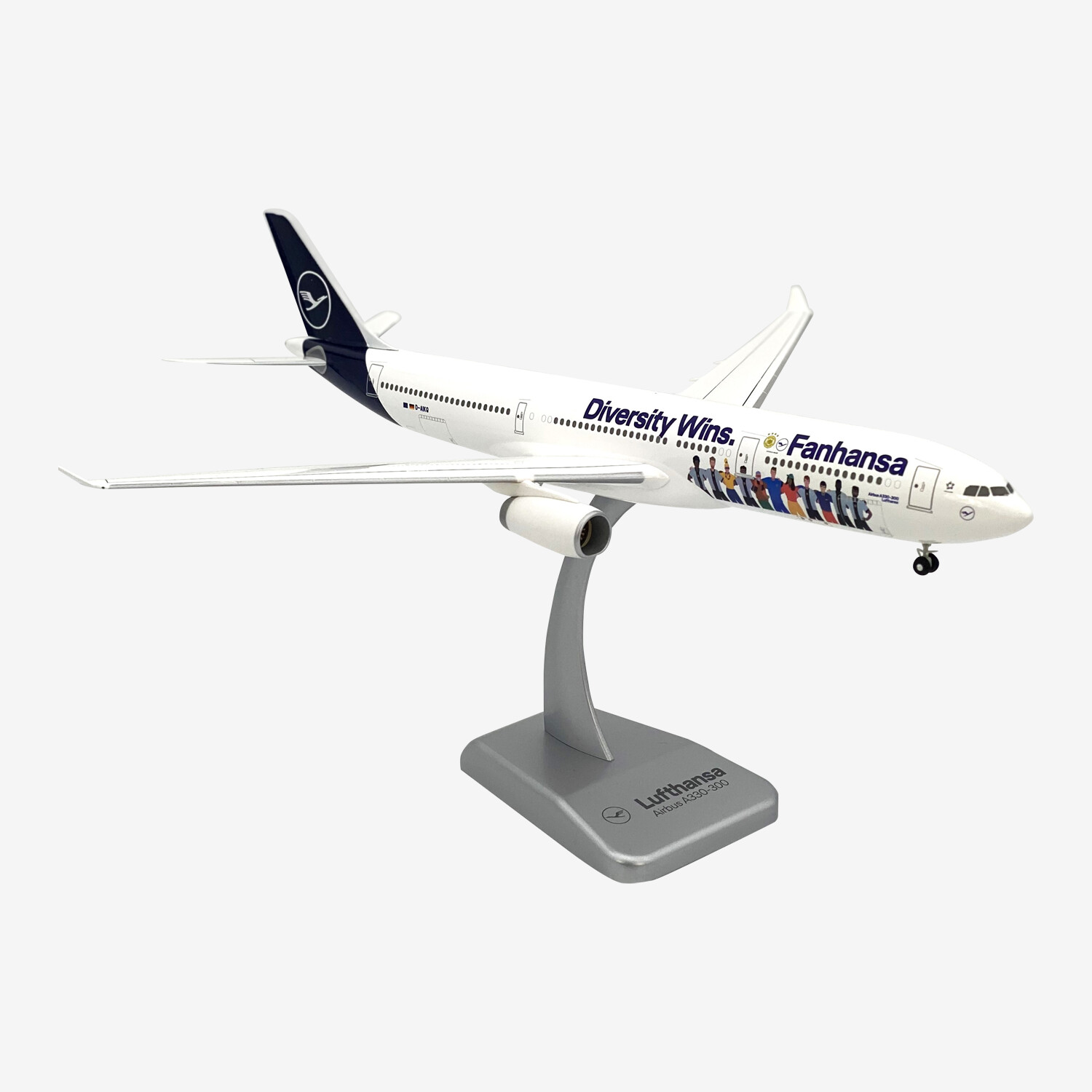 GeminiJets Airbus A330-300 Lufthansa Diversity Wins 1:400 Modell D-AIKQ