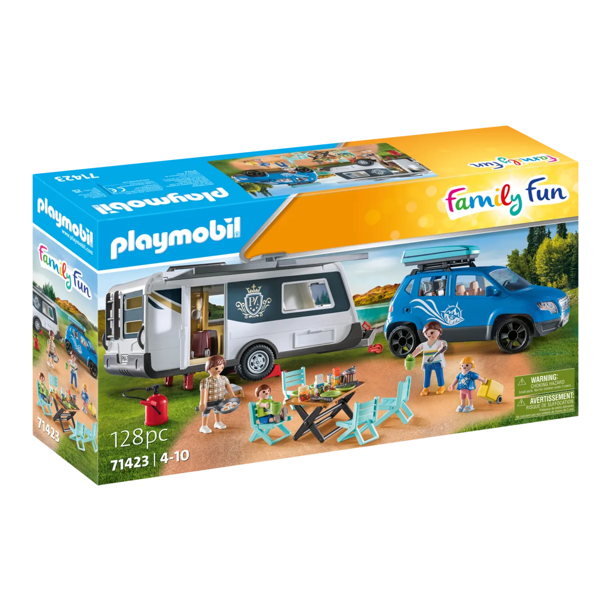 PLAYMOBIL® Campingcar et véhicule Coffret